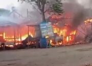 Warung di Pesisir Palangpang Sukabumi Ludes Terbakar, Kerugian Capai Rp70 Juta