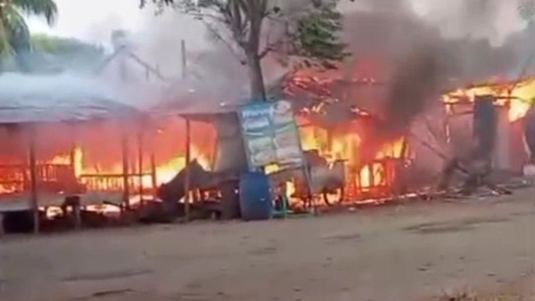Kebakaran Palampang Sukabumi