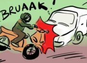 Kecelakaan di Jalur Selabintana, Pengendara Motor Luka Serius