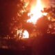 Sebuah rumah panggung milik warga di Kampung Ciseupan, RT 024 RW 007, Desa Caringin, Kecamatan Gegerbitung, Kabupaten Sukabumi, dilaporkan hangus terbakar pada Jumat (15/8/2025)