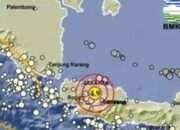Gempa M 4,9 Guncang Bekasi, Getarannya Terasa di Jakarta dan Sukabumi, Warga Panik Keluar Gedung