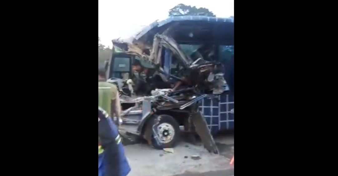 Kecelakaan bus kembali terjadi di ruas Tol Bogor–Ciawi–Sukabumi (Bocimi), Kamis (21/8/2025)