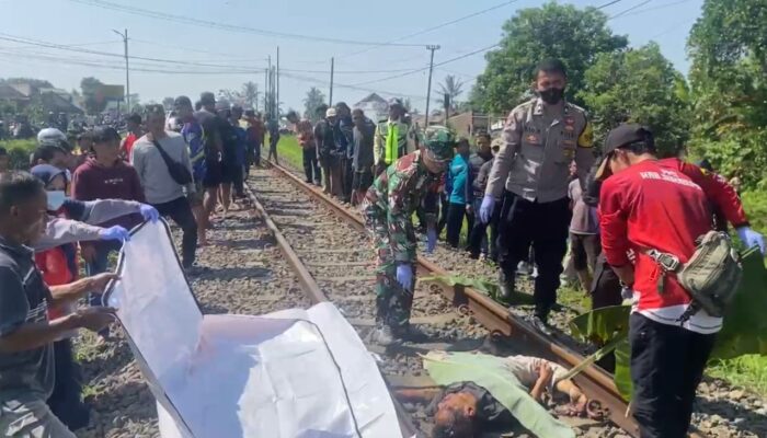 Fakta-fakta Pria Lansia Tewas Tertemper KA Pangrango di Cicantayan