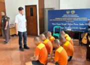 Polres Sukabumi Serahkan Tersangka dan Barang Bukti Kasus Tangkil
