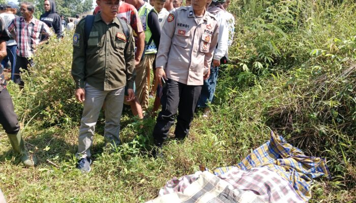 Warga Cikembar Digemparkan Penemuan Mayat Penjual Bubur di Semak-Semak