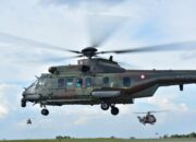 Helikopter Caracal Dukung CASEVAC, Latma TNI AU–RSAF Resmi Bergulir di Pekanbaru