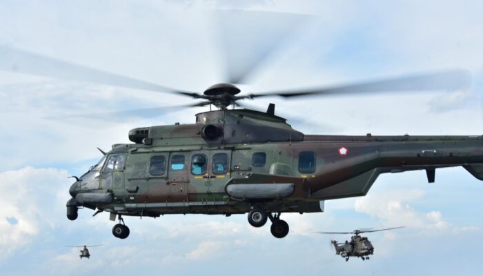 Helikopter Caracal Dukung CASEVAC, Latma TNI AU–RSAF Resmi Bergulir di Pekanbaru